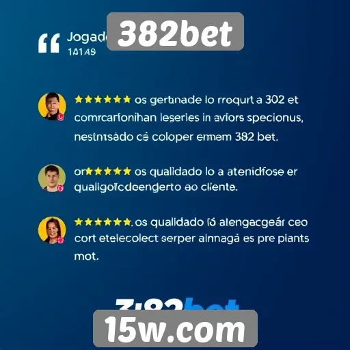 Depoimentos de jogadores sobre a experiência no 382bet